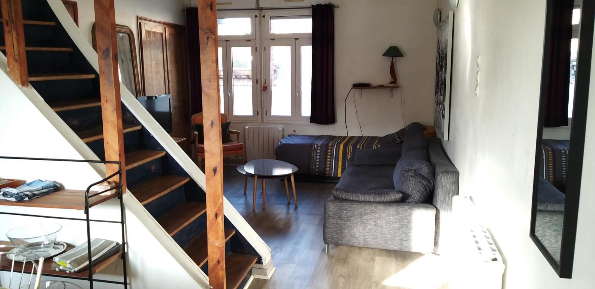 Lumineux Duplex A Wazemmes Apartment Лил Екстериор снимка